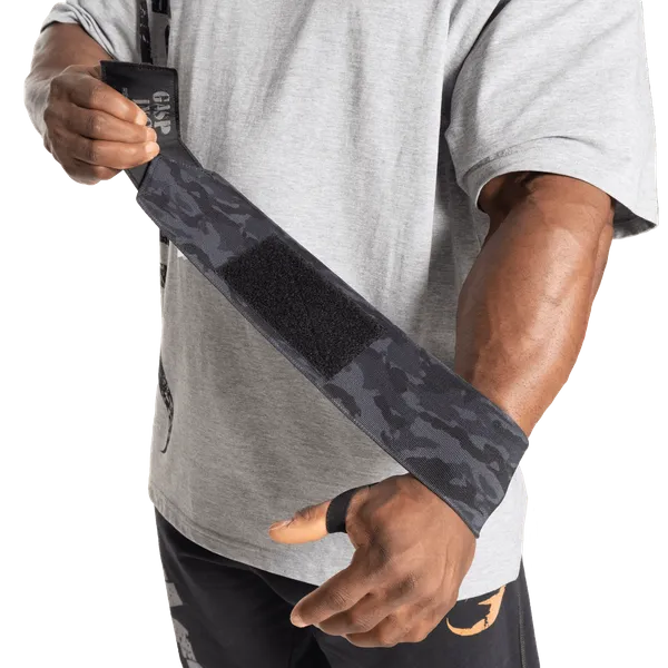 Gasp HD håndledsstøtter 18", Mørk Camo