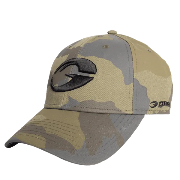 GASP baseballkasket, grønt camo-print