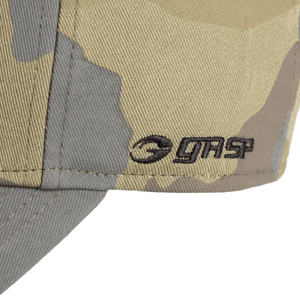 GASP baseballkasket, grønt camo-print