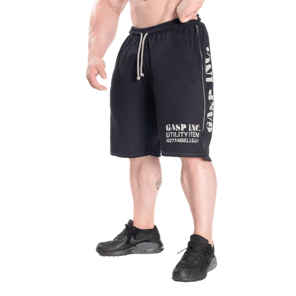 Gasp Thermo shorts/træningsshorts, Asfalt