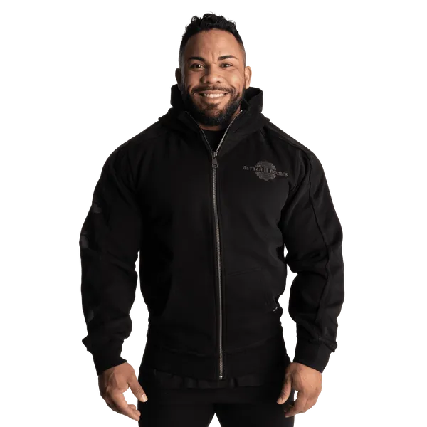 Better Bodies Pro BB Zip Hoodie, Black