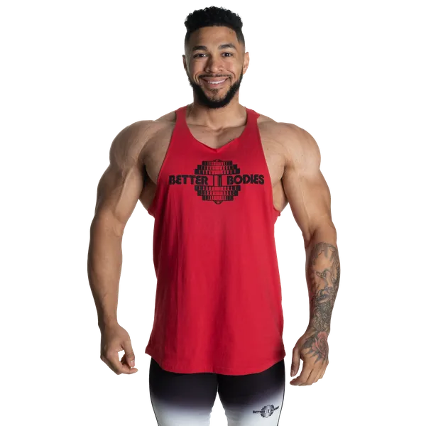 Team BB Stringer Tanktop V2, Chili Rød