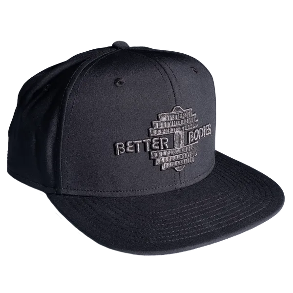 Better Bodies Flatbill Kasket, Sort