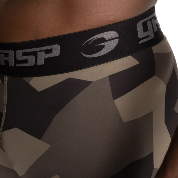 Gasp Core tights, Grøn Stealth Camo