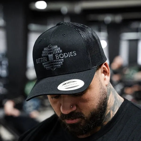 Better Bodies Trucker Kasket, Sort