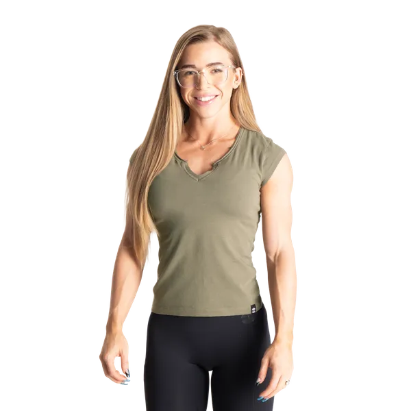 Better Bodies Raw Energy T-shirt, Vasket Grøn