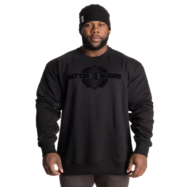 Better Bodies Union Sweatshirt/Træningstrøje, Sort