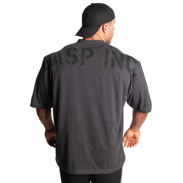 Gasp Division Iron T-shirt, Mørkegrå Melange