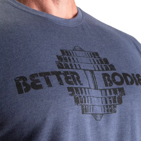 Better Bodies Recruit T-shirt, Himmelblå Melange