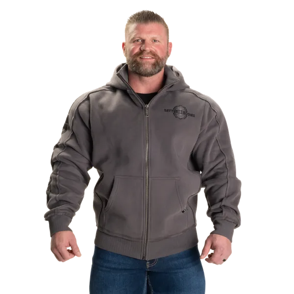 Better Bodies Pro BB Zip Hoodie, Grey