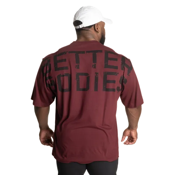 Better Bodies Union Iron T-shirt, rødbrun