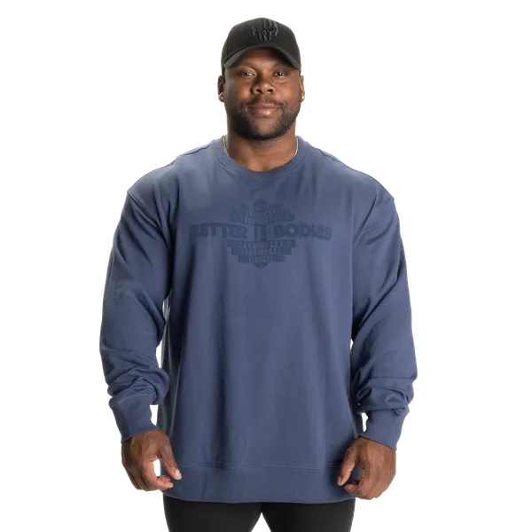 Better Bodies Union Sweatshirt/Træningstrøje, Himmelblå