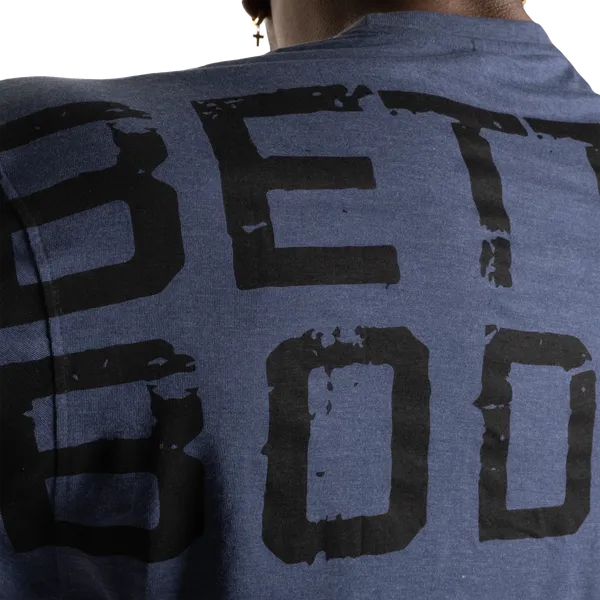 Better Bodies Union Iron T-shirt, Himmelblå Melange