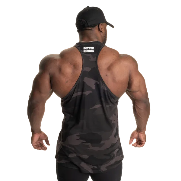 Better Bodies Essential T-back Linne, Dark Camo V2