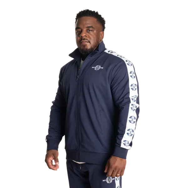 Better Bodies Bronx track jacket/Träningströja, Navy V2