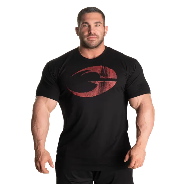 Gasp Cadet T-shirt, Sort/Rød