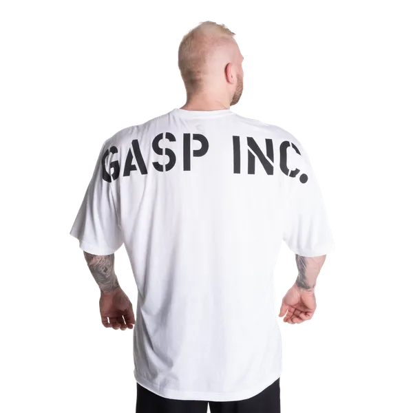 Gasp Division Iron T-shirt, Hvid