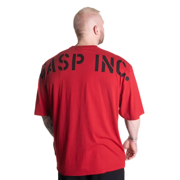 Gasp Division Iron T-shirt, Chili Rød