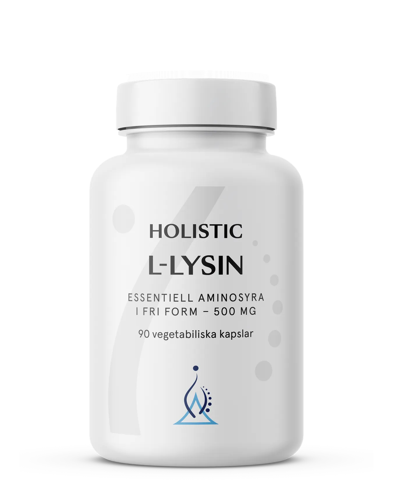 Holistisk L-lysin 500 mg, 90 kapsler