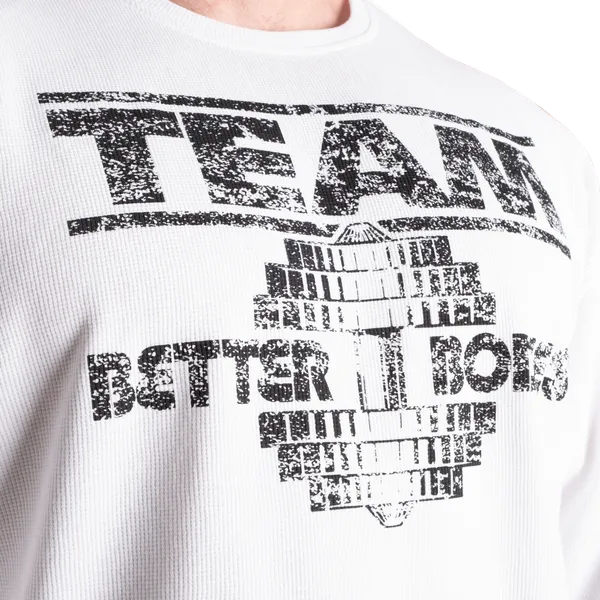 Better Bodies Team Iron Termo T-shirt, Hvid