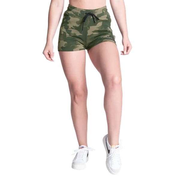 Better Bodies Empire bløde shorts/træningsshorts, vasket grøn camouflage