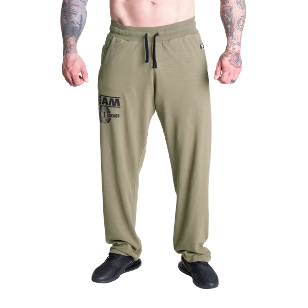 Better Bodies BB sweatpants/Träningsbyxor, Washed Green