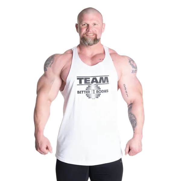 Better Bodies Old school stringer Linné, Hvid