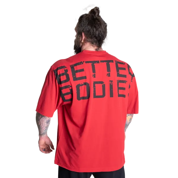 Better Bodies Union Iron T-shirt, Chili Rød