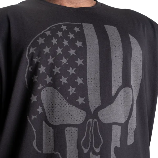 Better Bodies Skull Union Iron T-shirt, Sort