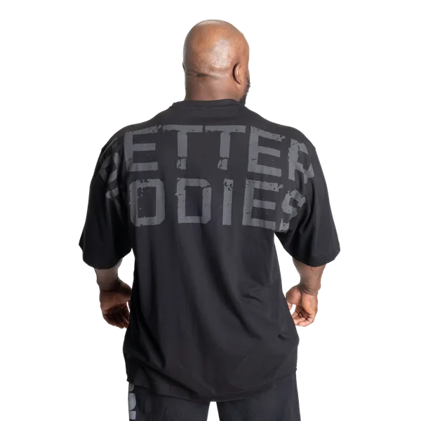 Better Bodies Skull Union Iron T-shirt, Sort