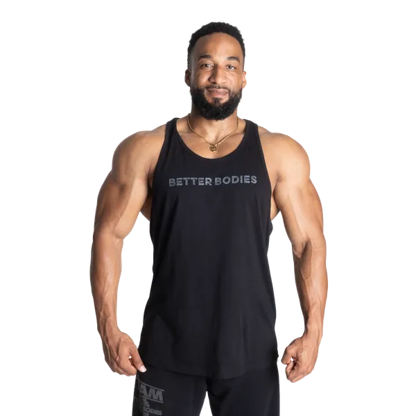 Better Bodies Logo essential t-back Linne, Black