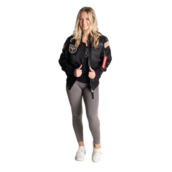 Better Bodies Dame Bomberjakke, Sort
