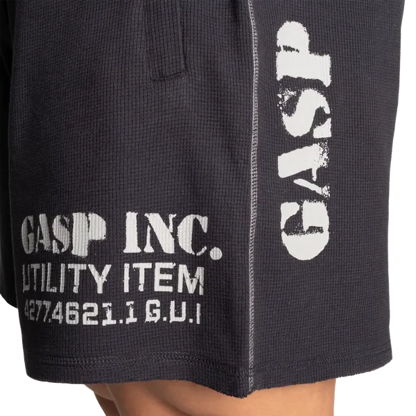 Gasp Thermo shorts/træningsshorts 6", Asfalt