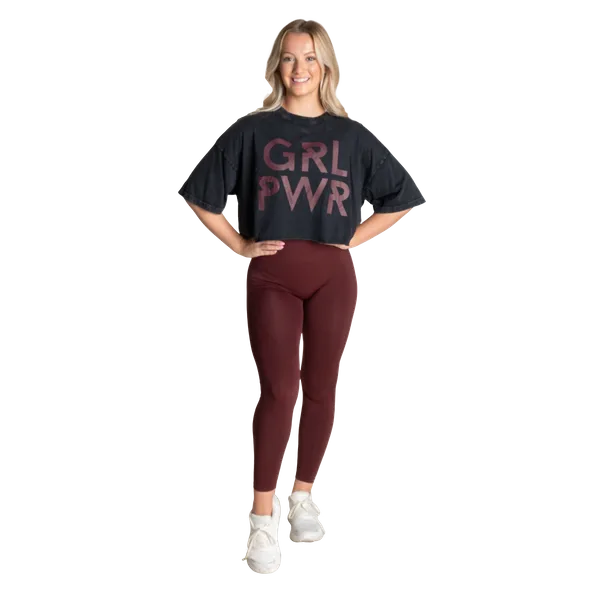 Better Bodies Scrunch leggings/træningstights, Rødbrun