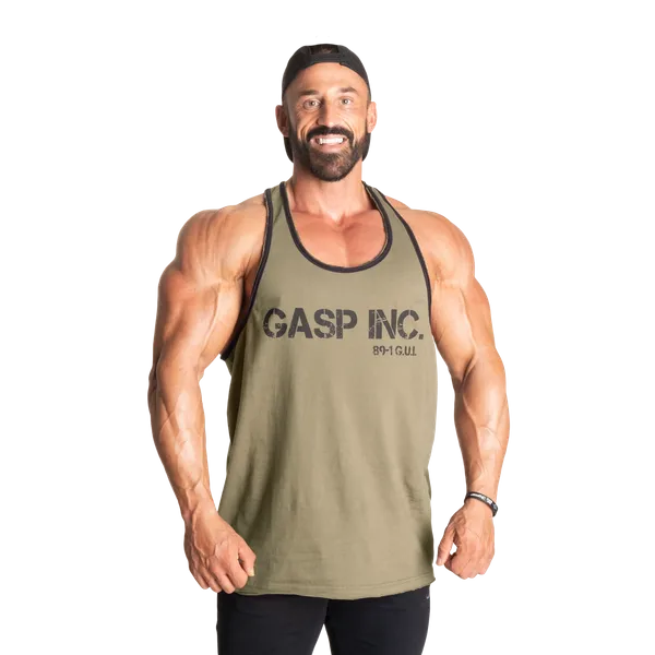Gasp Division jersey Linne, Washed Green