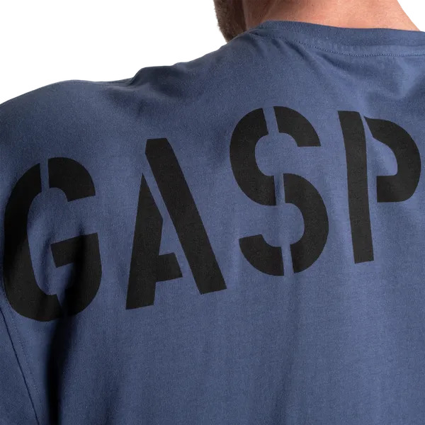 Gasp Division Iron T-shirt, Himmelblå
