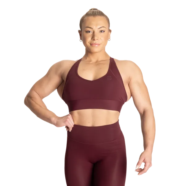 Better Bodies Core Sports-bh/Sports-bh, Rødbrun