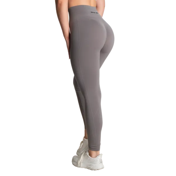 Better Bodies Scrunch leggings/træningstights, Røggrå