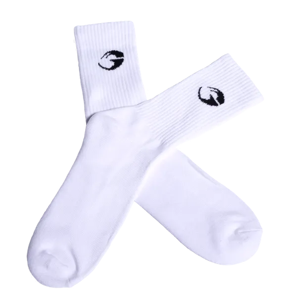 GASP crew socks 1-p, White