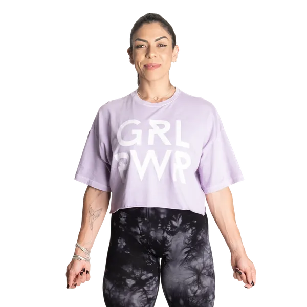 Better Bodies Girl pwr T-shirt, Acid cool lilla