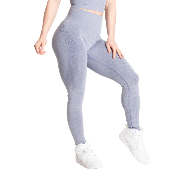 Better Bodies Rockaway leggings/Træningstights v2, Lyseblå Melange