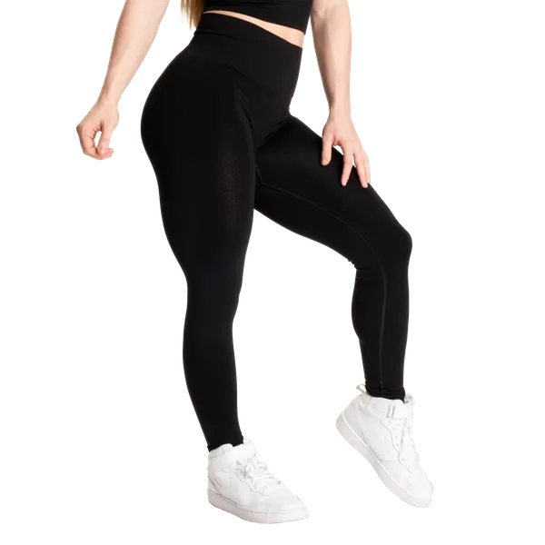 Better Bodies Rockaway leggings/Træningstights v2, Sort Melange
