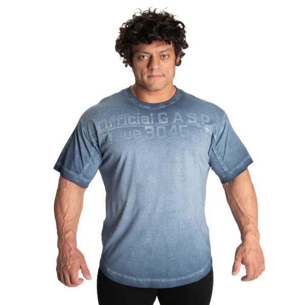 Gasp Yoke Original T-shirt, Oceanblå