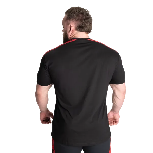 Better Bodies Bronx standard T-shirt, Sort/Rød