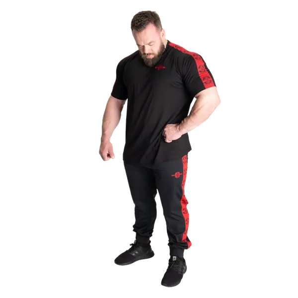 Better Bodies Bronx standard T-shirt, Sort/Rød