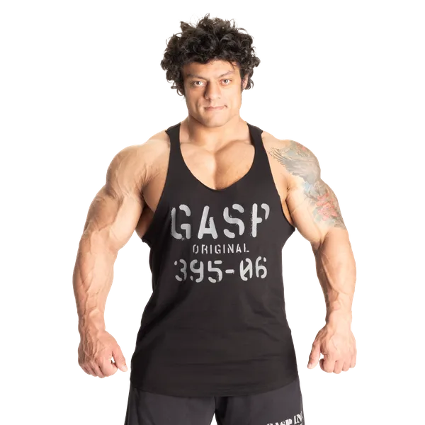 Gasp Original Stringer Linne, Black/Grey