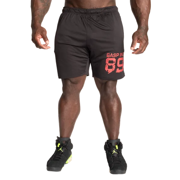 Gasp 89 Dynamic Shorts/Træningshorts, Sort/Rød