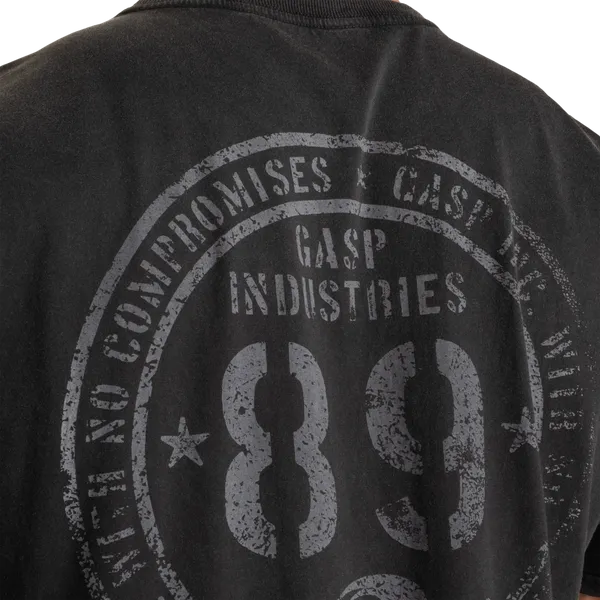 Gasp 89 Original T-shirt, Washed Black