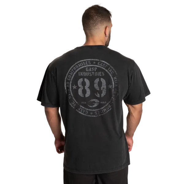 Gasp 89 Original T-shirt, Washed Black