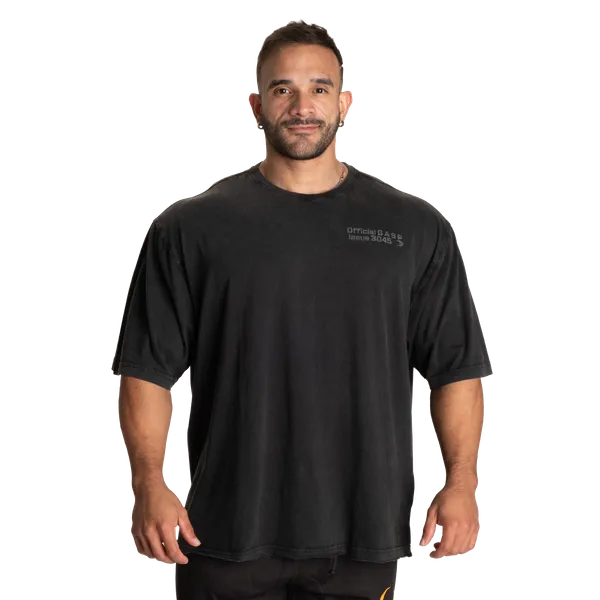 Gasp 3045 Iron T-shirt, Washed Black